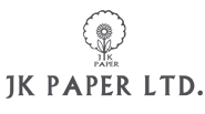 JK Paper LTD black & white logo