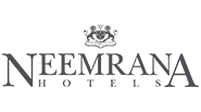 Neemrana black & white logo